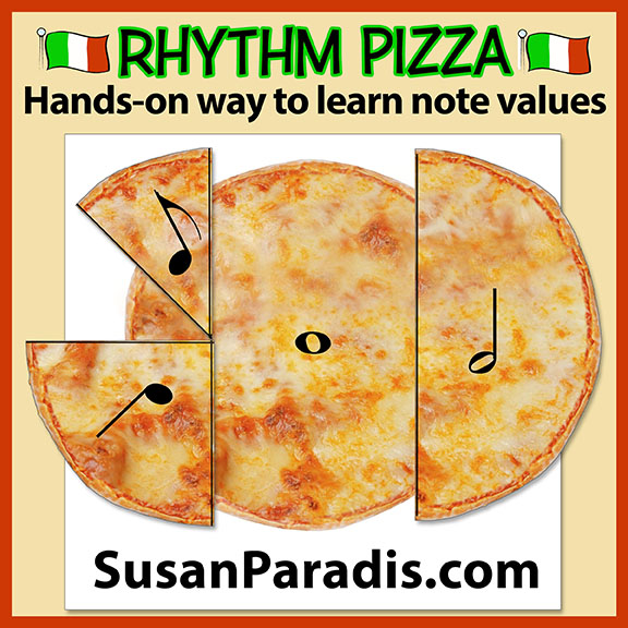 Rhythm Pizza on Foam Board - Susan Paradis Piano Teaching ...