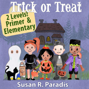 A fun Elementary Halloween piece that includes two levels/