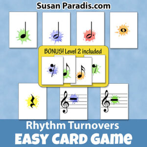 Rhythm Turnovers – A Game to Teach Rhythm Names