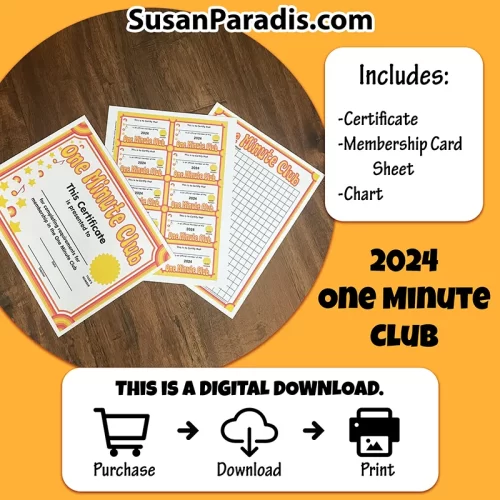 One Minute Club 2024 - Image 2